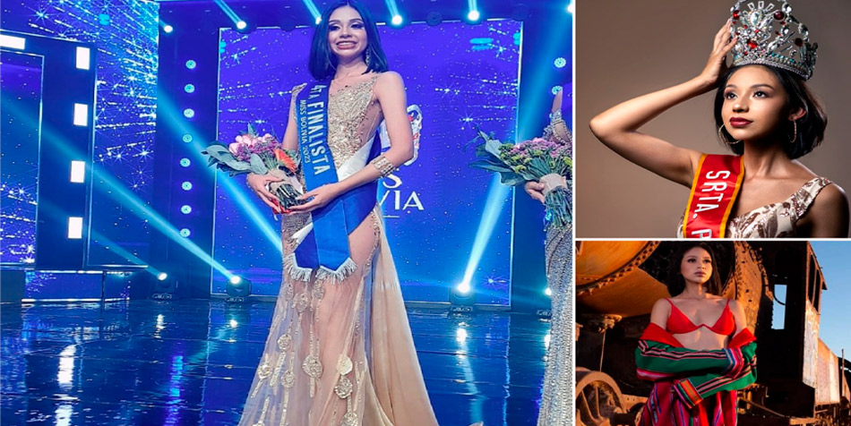 Erika Villalobos, una destacada embajadora de Uyuni en el Miss Bolivia 2023